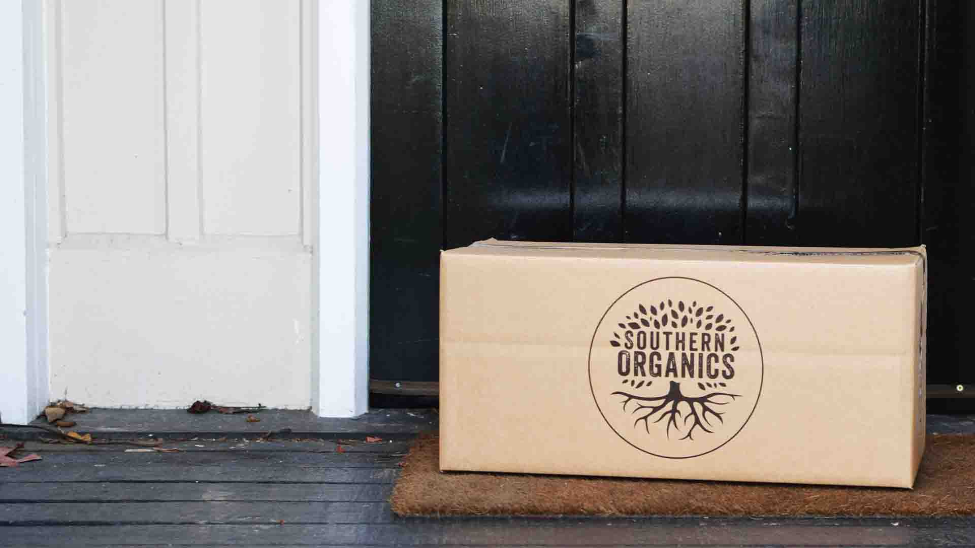 package waiting at doorstep